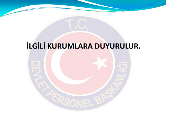 Devlet Personel Bakanl, kurumlarn KPSS ile yerleen adaylarn atamalarn yaparken dikkat edecei hususlar ieren bir rehber yaymlad.