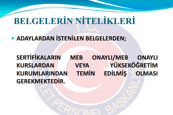 Devlet Personel Bakanl, kurumlarn KPSS ile yerleen adaylarn atamalarn yaparken dikkat edecei hususlar ieren bir rehber yaymlad.