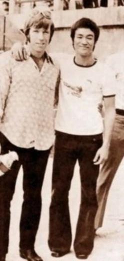 Bruce Lee ve Chuck Norris