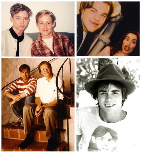 Sinema, spor, teknoloji ve siyaset dnyasnn nl isimlerinin genlik yllarna ait daha nce hi grmediiniz fotoraflar...