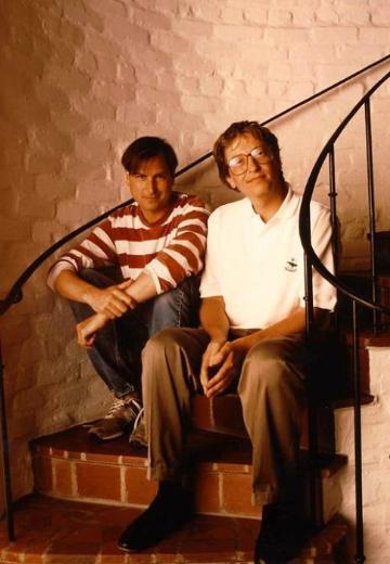 Steve Jobs ve Bill Gates