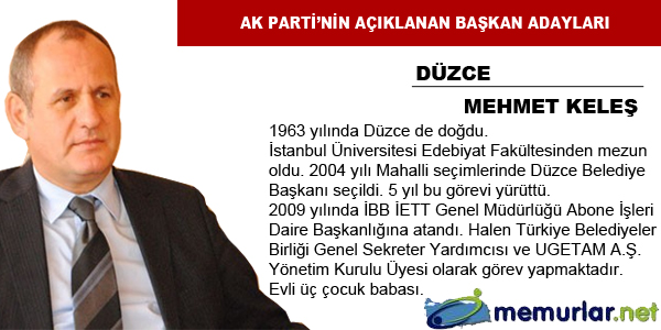 <b>te daha nce kesinleen adaylar</b>