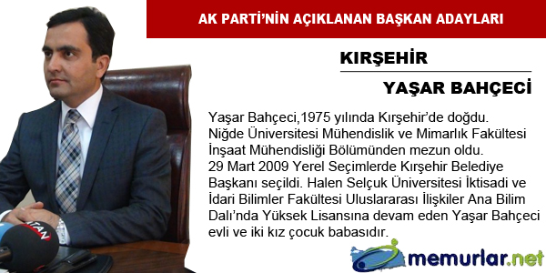 <b>te daha nce kesinleen adaylar</b>