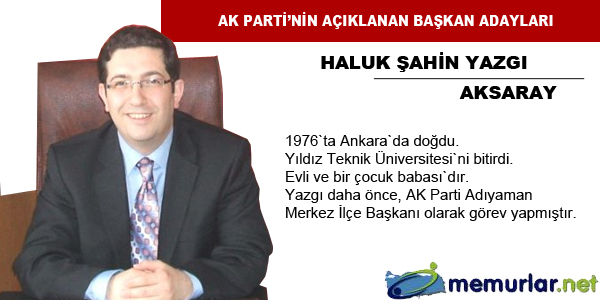 <b>te daha nce kesinleen adaylar</b>