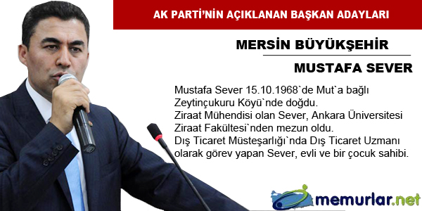 <b>te daha nce kesinleen adaylar</b>