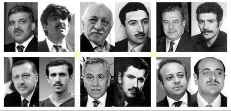 Aralarnda, Babakan Erdoan, Fethullah Glen, Abdullah Gl ile Blent Arn gibi isimlerin bulunduu toplam 6 kiinin yllar nce ekilen fotoraflar paylam rekoru kryor.