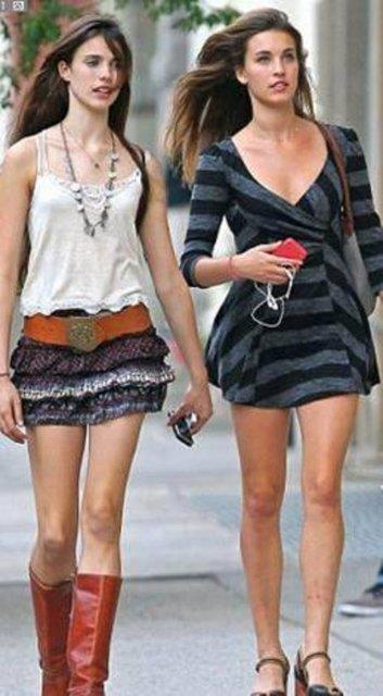 Bu iki gzel kz kardein anneleri beyazperdenin nl yldzlarndan biri. Gzellik konusunda anneleriyle yaracak dzeyde olan iki karde, getiimiz hafta alveri turuna ktklarnda btn baklar zerlerinde topladlar...