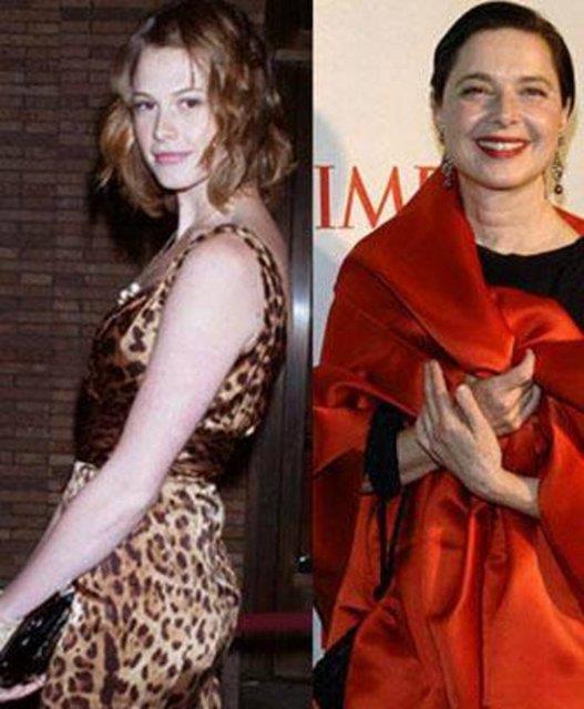 Mankenlik yapan Elettra, nl oyuncu ve manken Isabella Rossellini'nin kz...