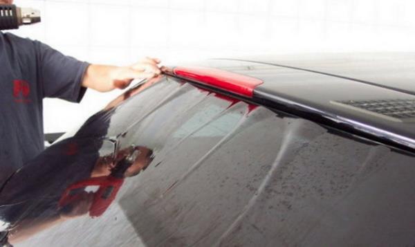 Camlara zel film kullanma, kriptolu ilem yapmak.