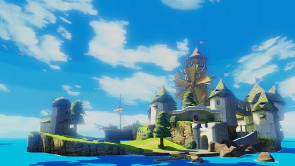 The Legend of Zelda: The Wind Waker HD Wii U'nun bir dier kozu, Nintendo'nun canl renklerle sunduu Zelda.