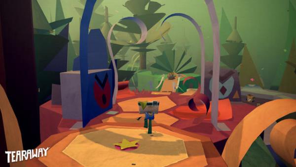 Tearaway PS Vita uyumlu Tearaway, birok oyundan farklaan elenceli bir yapm.