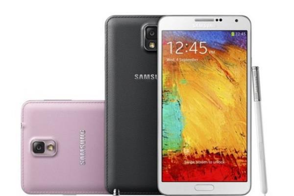 <p><b>Galaxy Note 3</b></p>   5.7 in (14,3 cm) geniliinde ekrana sahip olan Note 3, Full HD Super AMOLED, 1920x1080 znrlkte ekrana sahip.