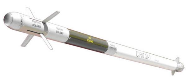 <p><b>LK MLL FZE SSTEM CRT</b></p>  lk ''Milli'' fze sistemi olan ve Trk Silahl Kuvvetleri envanterine giren ''Cirit'' fzesi de katalogda yer alyor.  Seri retimine balanan Cirit fzesi, kendi snfnda en uzun menzile (8 km) sahip. Cirit fzesinin, baarl performans ile birok lkenin dikkatini ektii, 2012 iinde ilk ihracatnn yaplmasnn ngrld ifade ediliyor.  Taarruz helikopterleri iin gelitirilen ve Cirit fzesinin ATAK helikopterine entegrasyon faaliyetleri ise srdrlyor.