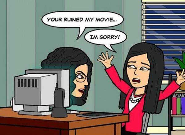 Ele avuca smayan Bitstrips insanlar. Yeni Facebook hastaldr.