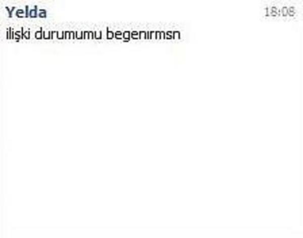 "Cnm iliki durumumu beenir misin?" insanlar.