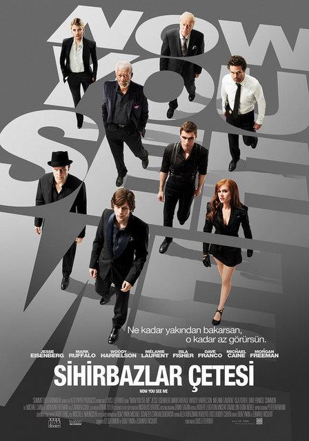<p><b>28-Sihirbazlar etesi (Now You See Me) (2013)</b></p>   Ksa srede 'Maherin Drt Atls' olarak anlmaya balayan drt sihirbaz, kendilerini bir amazda, entrikann iinde kaybolmu bulurlar. Bunun sonular ise aksiyonla ve sihir gcyle aralanacaktr...