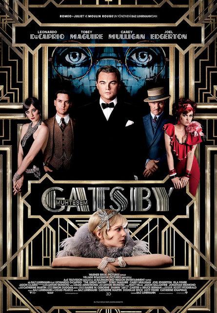 <p><b>17-Muhteem Gatsby (The Great Gatsby) (2013)</b></p>   F. Scott Fitzgerald, 'Muhteem Gatsby' romannda 1920'lerin 'Caz a'n odana alp iki kaaklna ve anlk borsa zenginliine uzanarak snfsal uurumun ald...