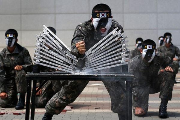 <b>8. Gney Kore</b>  <p><b> Savunma btesi: 28,2 milyar dolar</b></p>  <b> Aktif askeri personel: 653 bin</b>