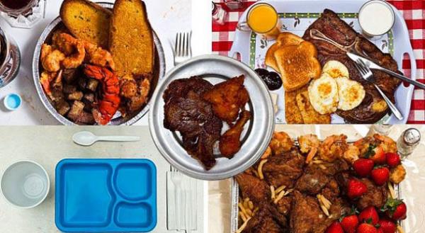 dam mahkumlarnn cezalar infaz edilmeden nce yedikleri son yemekler. Bazlar gerekten de ok artc.