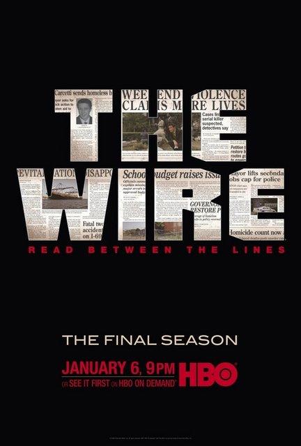 <b>5- The Wire:</b> Baltimore, Maryland'de geen bir drama dizisidir. ABD'de HBO'da yaynlanan dizinin yapmcs ve yazar, eski polis muhabiri David Simon'dr. Yaynna 2 Haziran 2002'de balanan dizi be sezonun ardndan, 9 Mart 2008'de sona erdi.