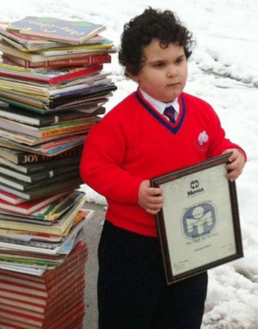 Sherwyn Sarabi, henz 4 yanda, dnyada en zeki insanlar arasna adn yazdrd.