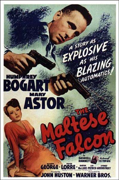 "The Maltese Falcon," 1941.