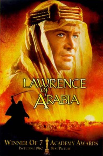 "Lawrence of Arabia," 1962.