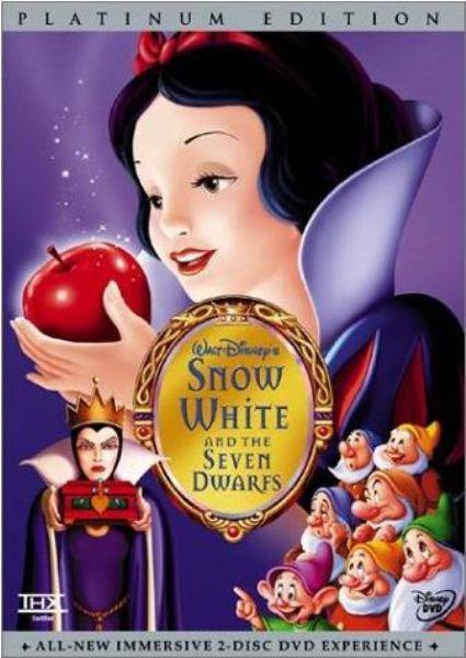 "Snow White and the Seven Dwarfs," 1937.