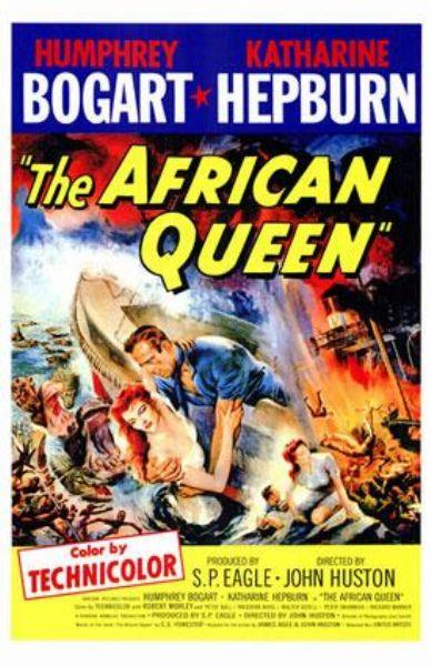"The African Queen," 1951.