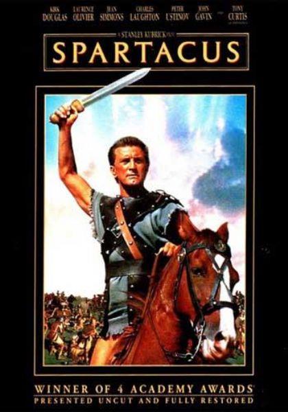 "Spartacus," 1960.