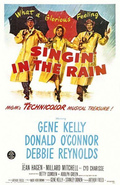 "Singin' in the Rain," 1952.