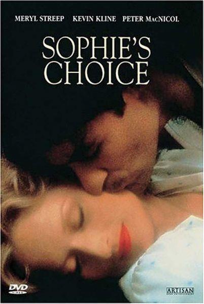 "Sophie's Choice," 1982.