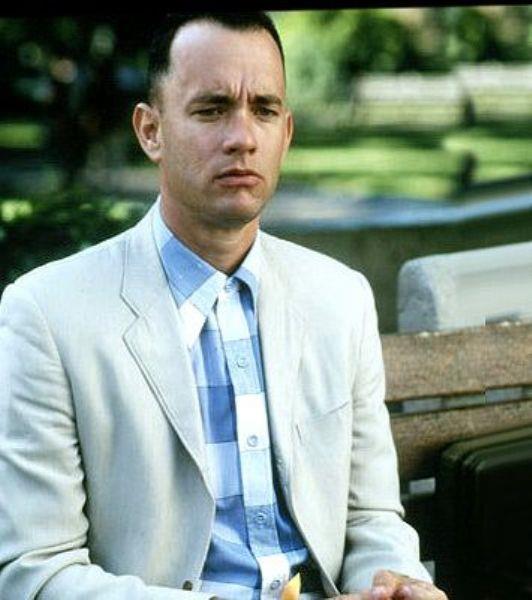 Tom Hanks'in canlandrd Forrest Gump isimli karakter, Tom Hanks'in zihinsel zrly oynayarak ateten gmlei giydii film karakteridir...