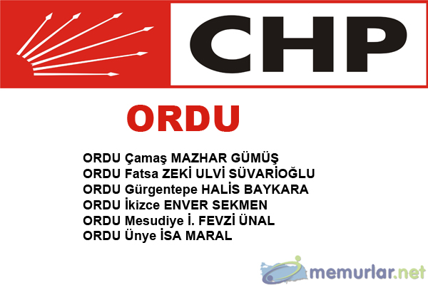 CHP'nin 746 belediye bakan aday belli oldu