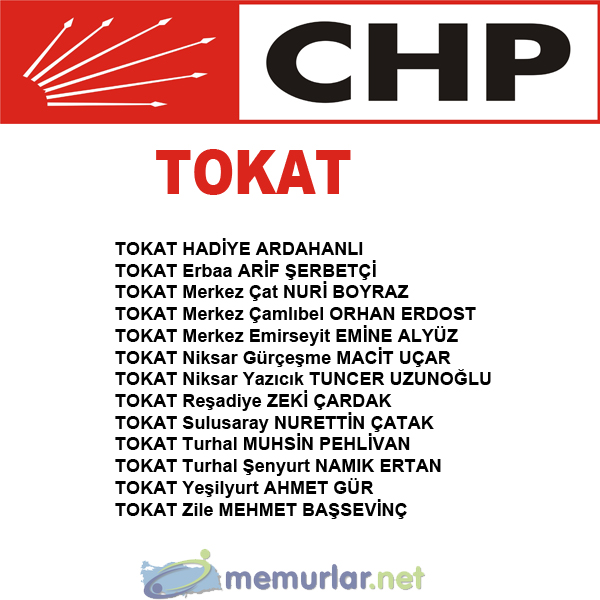 CHP'nin 746 belediye bakan aday belli oldu