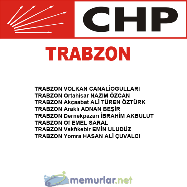 CHP'nin 746 belediye bakan aday belli oldu