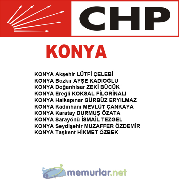 CHP'nin 746 belediye bakan aday belli oldu