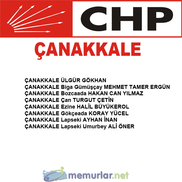 CHP'nin 746 belediye bakan aday belli oldu