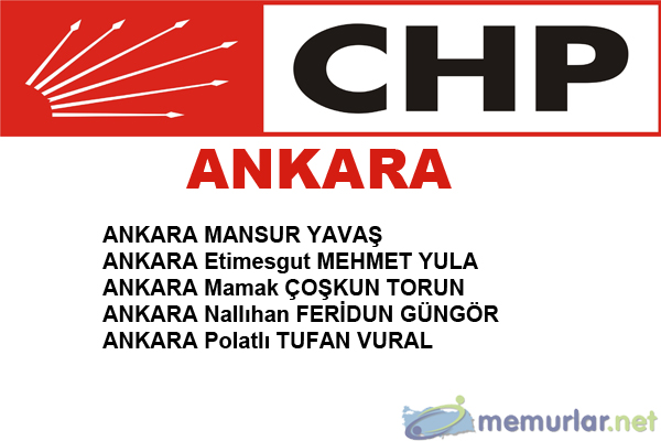 CHP'nin 746 belediye bakan aday belli oldu