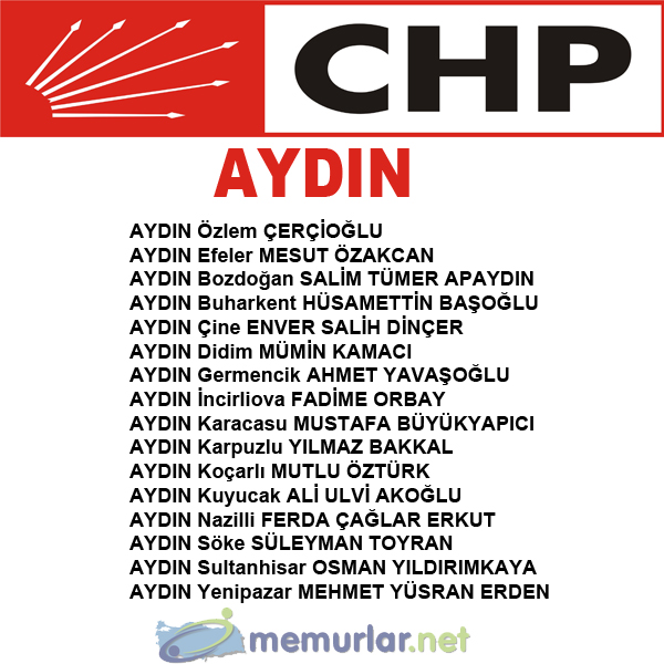CHP'nin 746 belediye bakan aday belli oldu
