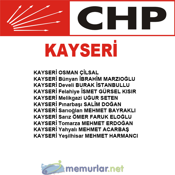 CHP'nin 746 belediye bakan aday belli oldu