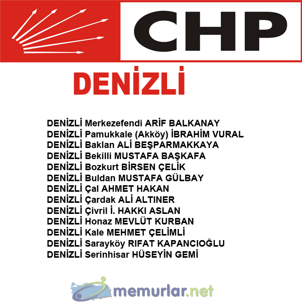 CHP'nin 746 belediye bakan aday belli oldu