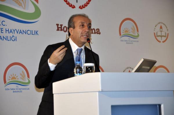 Gda, Tarm ve Hayvanclk Bakan Mehdi Eker