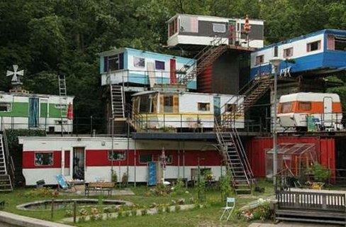 Redneck Mansion, Amsterdam, Hollanda