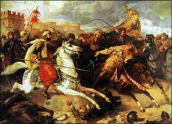 Sonra m�zrak ve alt�nda el sperlikli t�ren k�l�c� vard�r.