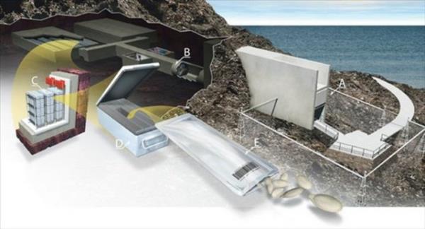 Uluslararas Tarm Aratrmalar Enstits tarafndan organize edilen, yaklak yz lkedeki "bitkisel gen bankalar"nda bulunan tohum rnekleri Kyamet Ambar (Doomsday Vault) olarak da adlandrlan bu dev ambarda toplanyor.