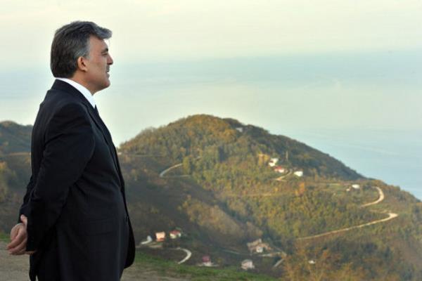 Cumhurbakan Gl'n Ordu Boztepe'yi ziyaretinden...