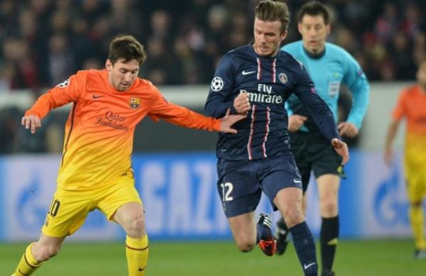 'Messi benim yanmdan hzlca geip bana alm attnda futbolu brakmaya karar verdim.' David Beckham.