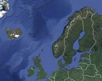 Kuzey Avrupa`da bir ada olan zlanda 5 skandinav lkesinden biri...