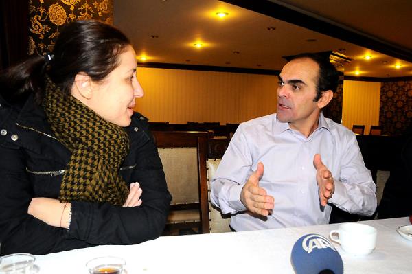 Aygn, lkesinin topraklarnda olmann gzel bir duygu olduunu syledi.